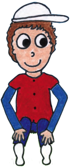 Girl On A Swing - Cartoon (350x583)