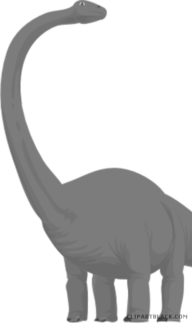 Dinosaur Animal Free Black White Clipart Images Clipartblack - Tyrannosaurus (392x658)