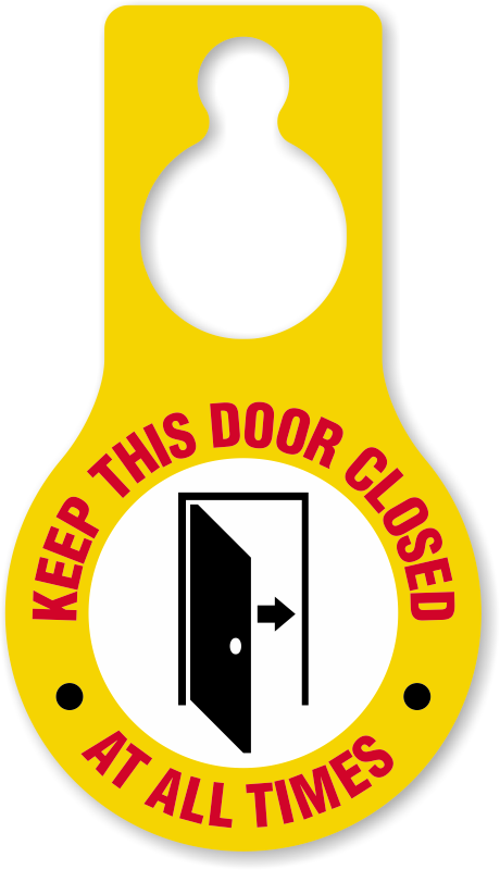 Keep This Door Closed Hang Tag - Limp Bizkit Chocolate Starfish Sticker (460x800)
