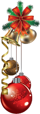 Xmas Tree Baubles Page - Christmas Borders (400x400)