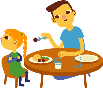 Clip Free Library Nutrition For Children Below School - Lapsen Ravitsemus (535x300)