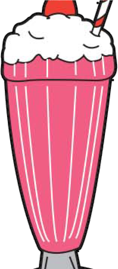 Milkshake Clipart Milkshake Banner Black And White - Clip Art (1024x1024)