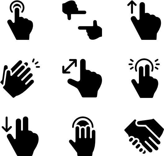 Help Vector Hands - Icon (600x564)