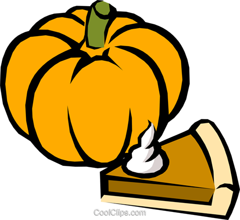 Pumpkin Pie Royalty Free Vector Clip Art Illustration - Clipart Squash (480x439)