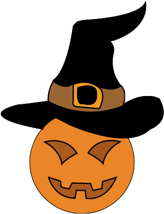 Free Clip Art Halloween Pumpkin - Clip Art (359x465)