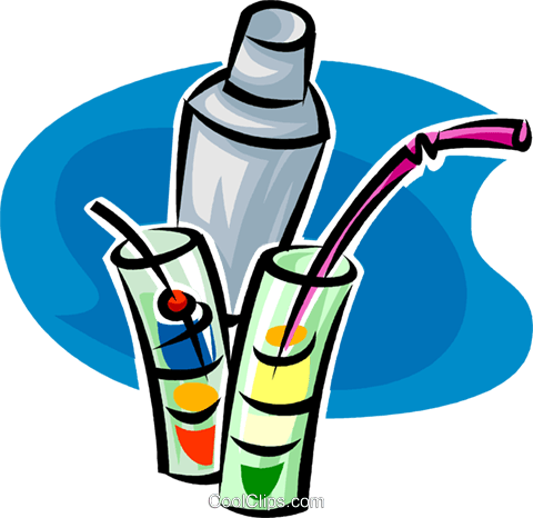 Special Health Drinks With A Straw Royalty Free Vector - Special Health Drinks With A Straw Royalty Free Vector (480x466)
