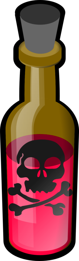 Jpg Free Library Png Images Free Download - Poison Bottle Clip Art (256x843)