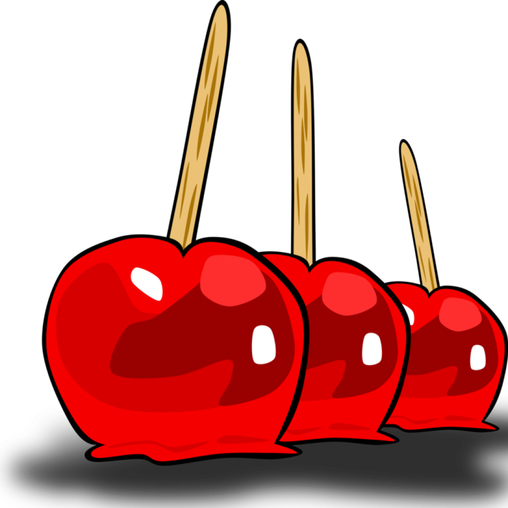 Candy Apple Clip Art Candy Apple Apple Cider Lollipop - Clip Art Candy Apple (1024x1024)