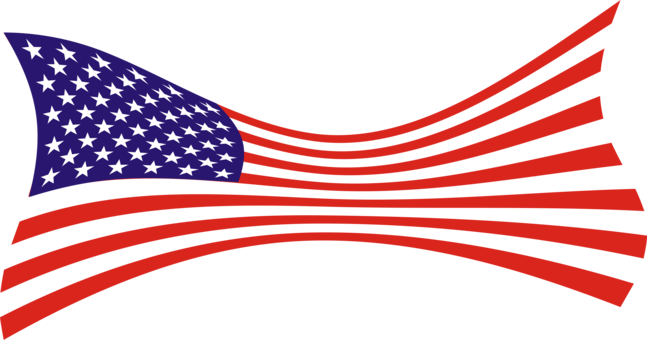 Memorial Day Flag Of The United States Drawing - Memorial Day Flags Clip Art (647x340)