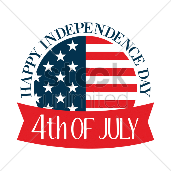 Download Canadian American Flag Heart Clipart United - 4th Of July Labels (600x600)