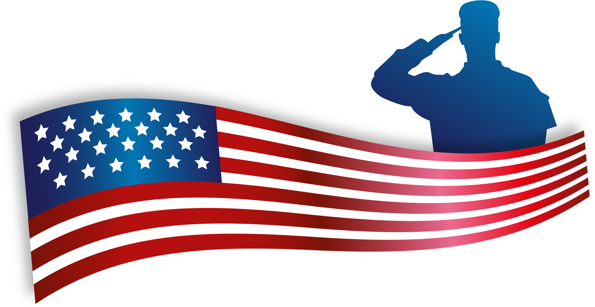 Veterans Day Png Transparent Image - Thank You For Serving Our Country Banners (2000x1042)