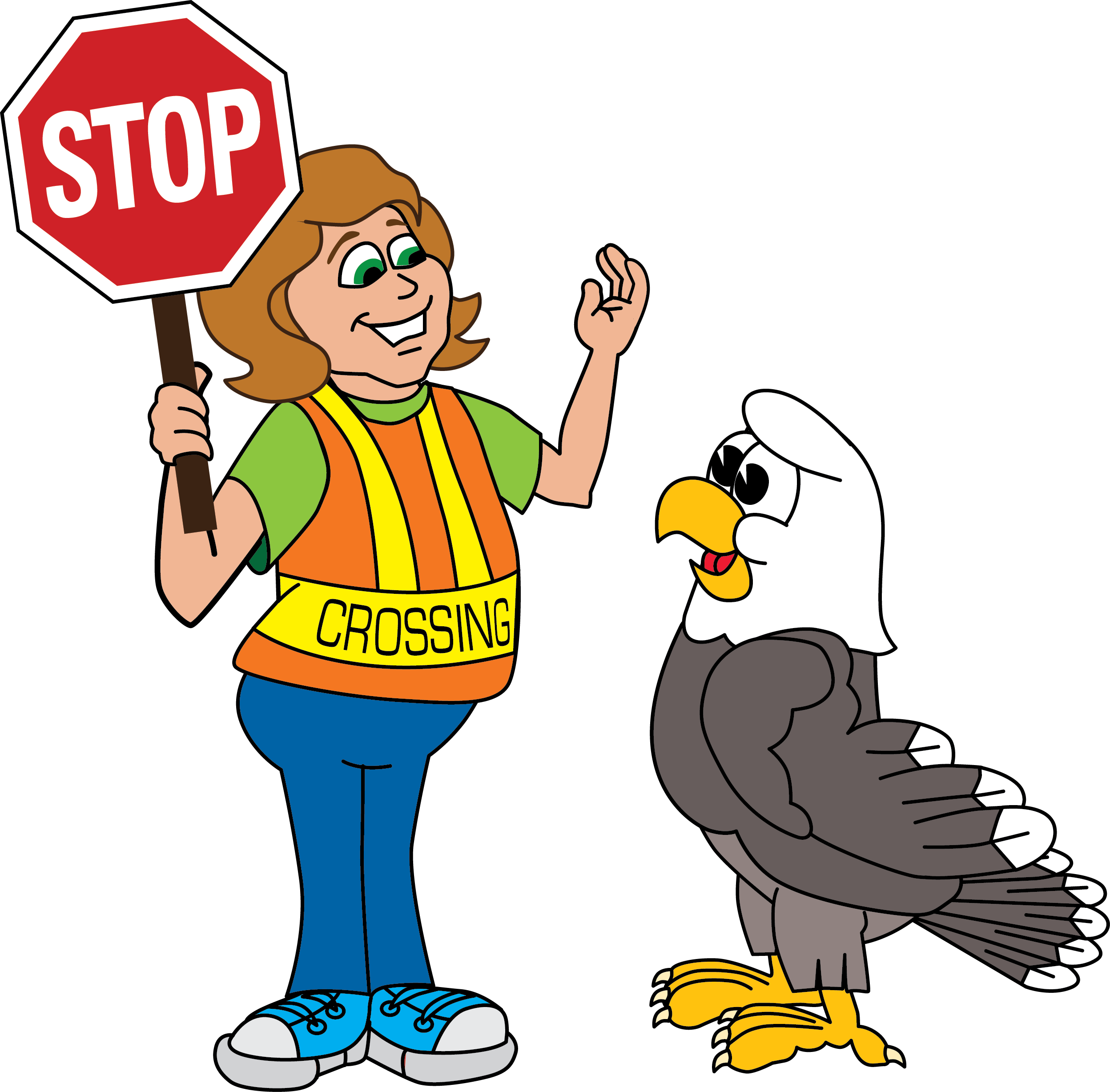 Jr Drop Off And Pick Up Information - Stop Sign Clip Art (2496x2455)
