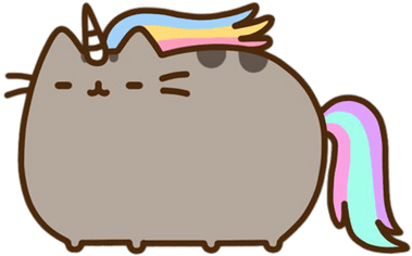 Pusheen Unicorn Transparent Png - Pusheen The Cat (400x400)
