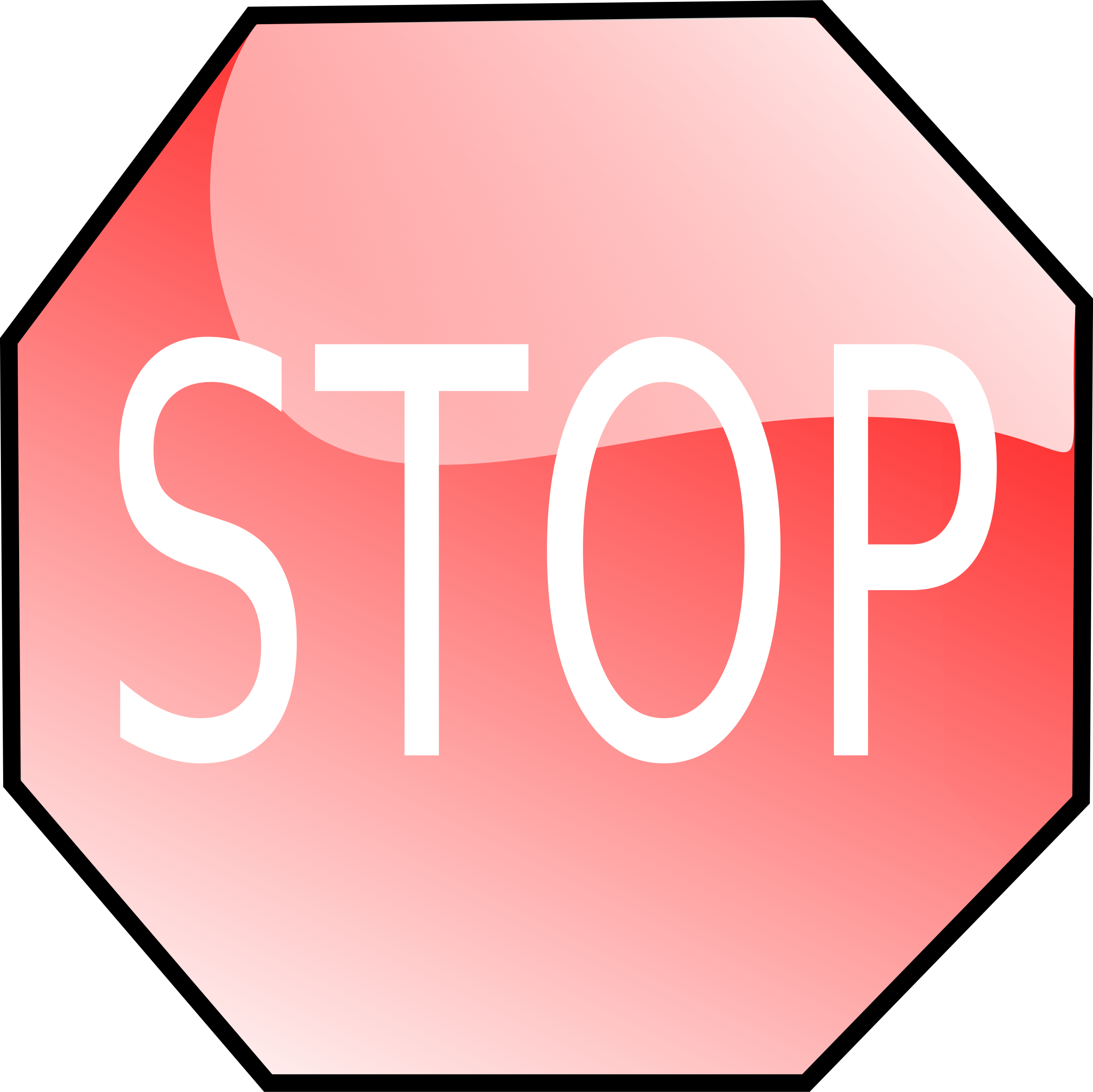 Cartoon Stop Sign Gif (2400x2398)