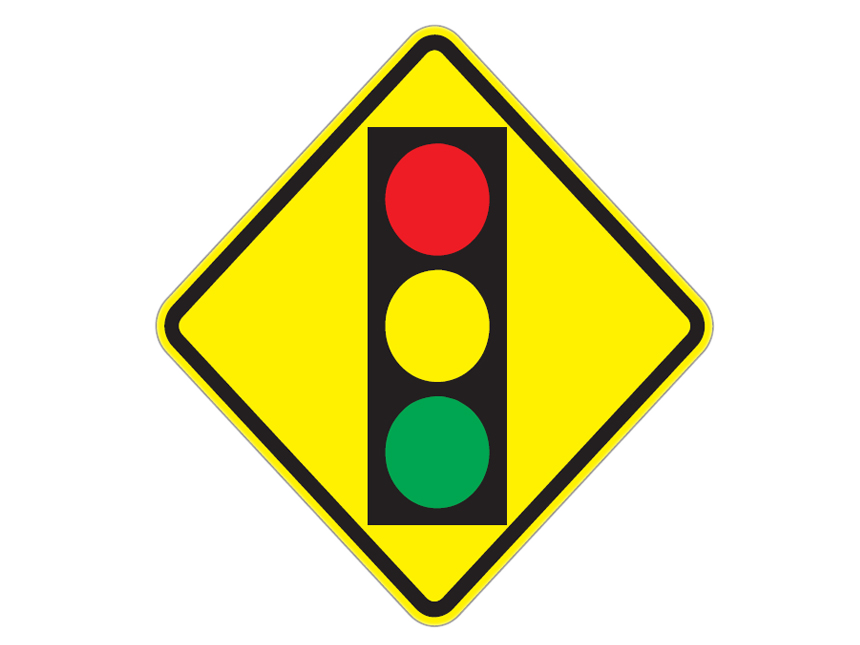 Free Download Traffic Light Symbol Clipart Traffic - Traffic Light Road Sign (860x645)