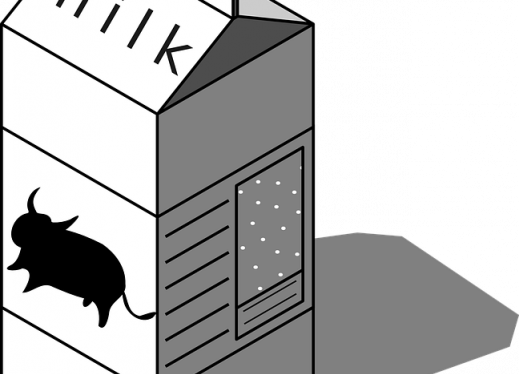 Kick The Carton - Leche Clipart (519x374)