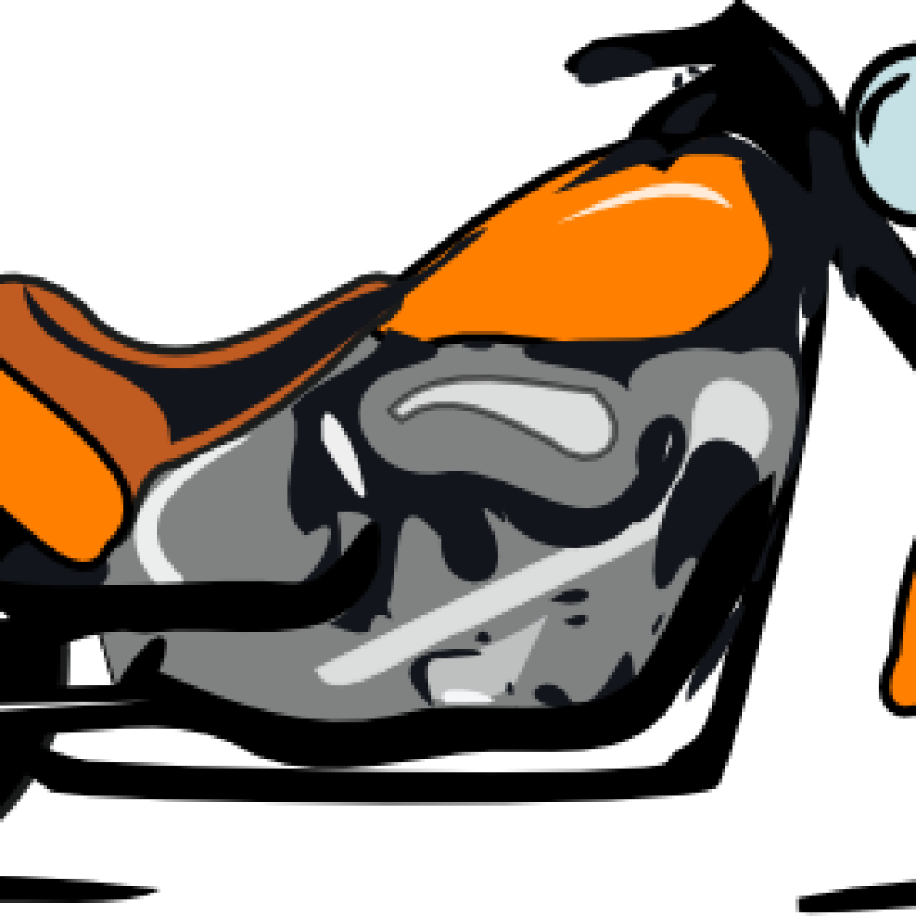 Harley Davidson Clip Art Free Harley Davidson Clip - Cartoon Harley Davidson Motorcycle (1024x1024)