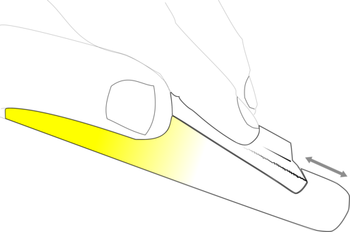 Finger Shoe Angle Sports Line Art - Clip Art (511x340)