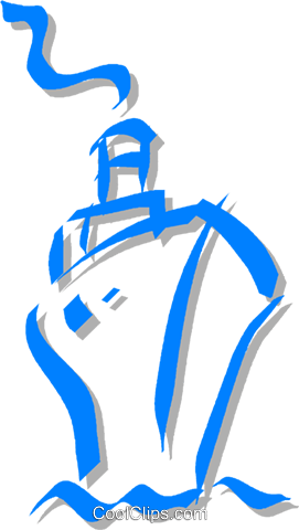 Cruise Ship Royalty Free Vector Clip Art Illustration - Clip Art ...