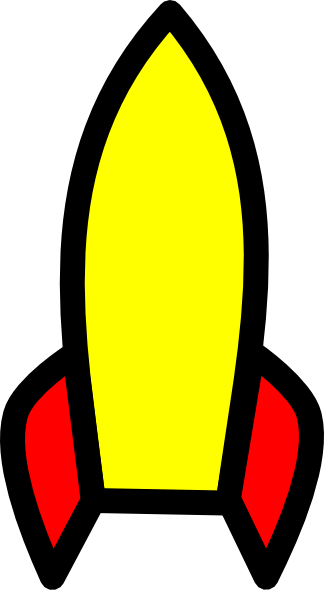 Transparent Rocket Ship Clipart (324x590)