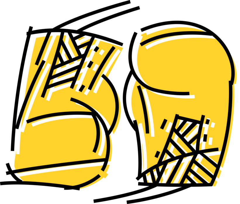 Vector Illustration Of Prize Fighting Boxing Glove - Vector Illustration Of Prize Fighting Boxing Glove (821x700)