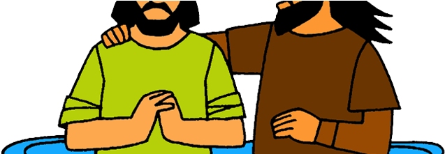 Pin 2nd Sunday Of Advent Clip Art - Jesus Baptism Clipart (700x220)