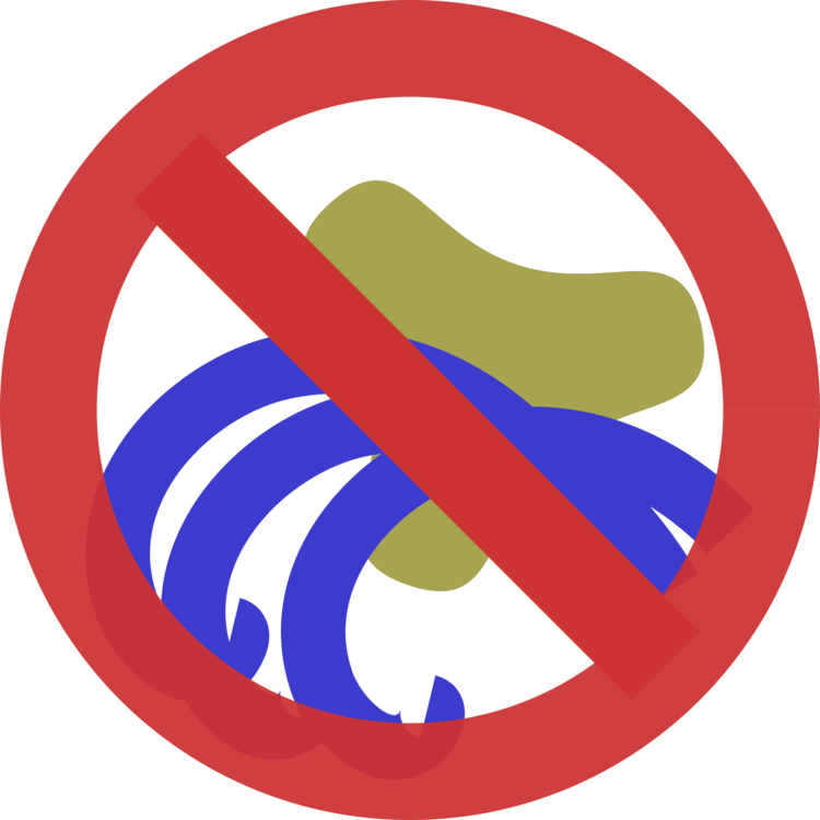 Swimming Sing - Clip Art (750x750)