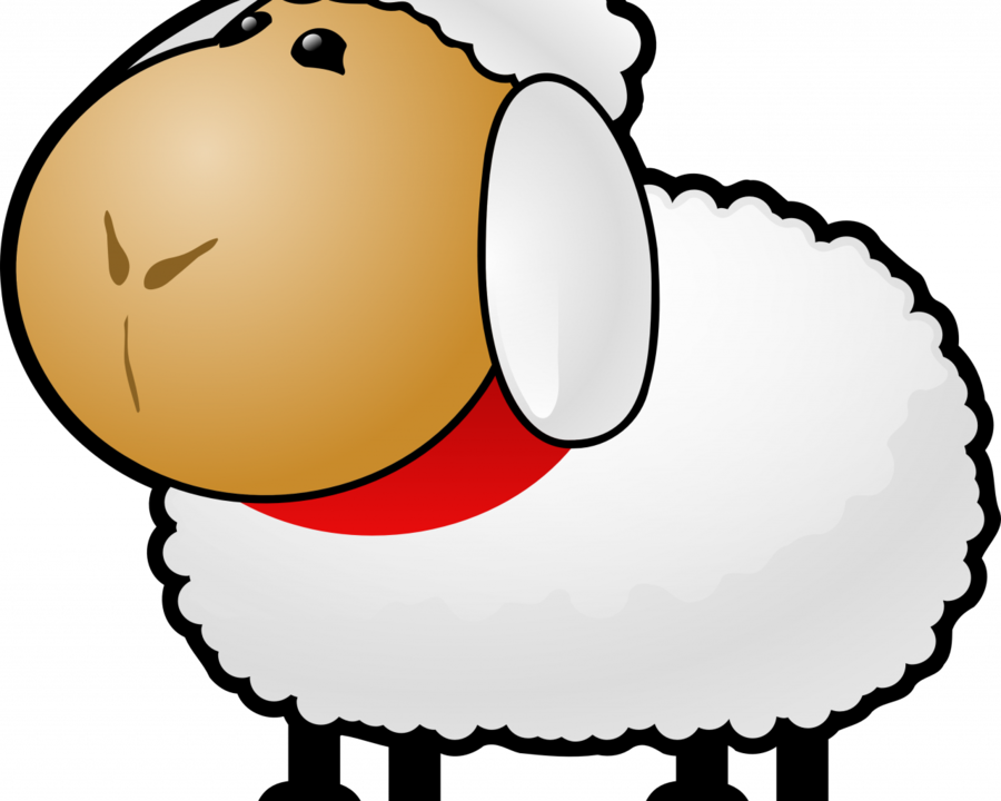 Sheep Clip Art Clipart Sheep Goat Clip Art - Sheep Clip Art (900x720)