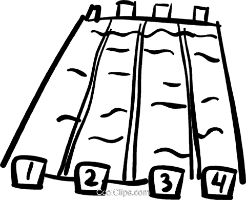 Schwimmbahn Clipart Swimming Pools Clip Art - Public Swimming Pool Clipart Black And White (480x390)