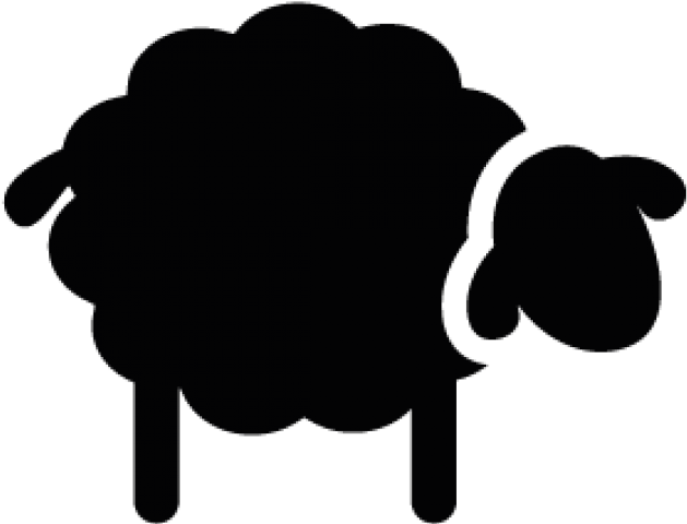 Black Sheep Clipart - Black Sheep Png (640x480)