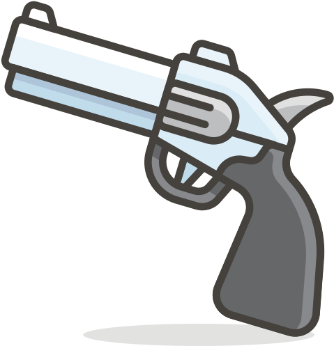 Pistol Icon Free Of Vector Emoji - Emoji Pistola Png (512x512)