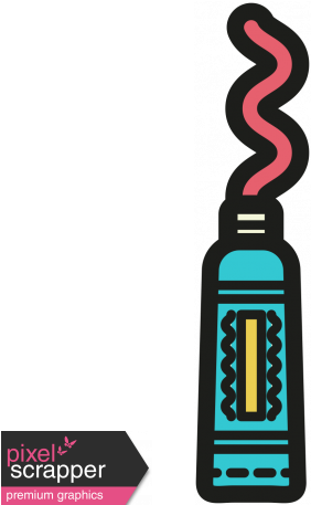 Tooth Fairy Illustration Tooth Paste - Digital Scrapbooking (456x456)