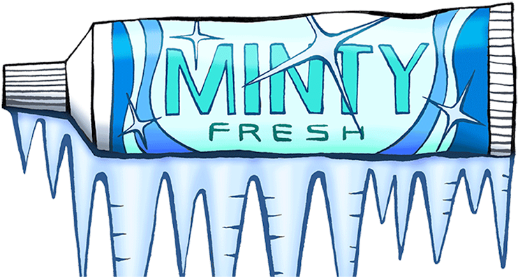Illustration Of Minty Toothpaste - Illustration Of Minty Toothpaste (800x401)