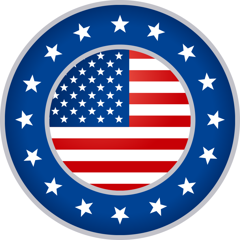 Electoral History On The Mac App Store - American Flag (831x831)