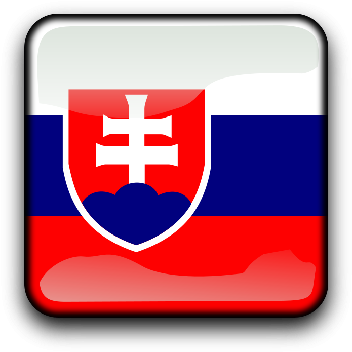 This Free Clip Arts Design Of Sk Png - Slovakia Flag Ico (900x900)
