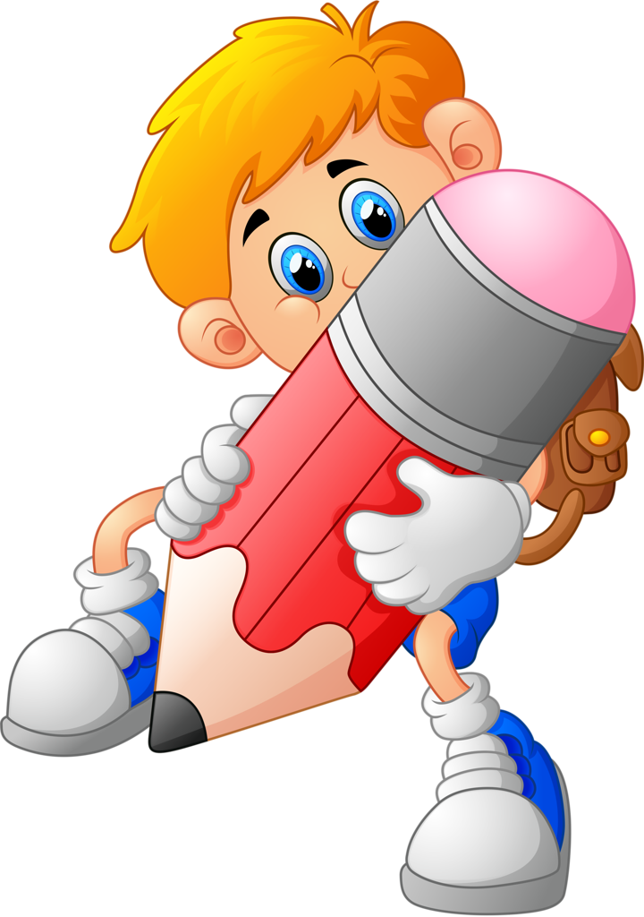 Escola & Formatura More School Clipart, Art N Craft, - Lapice Animados Dibujos Escolares Animados (720x1024)