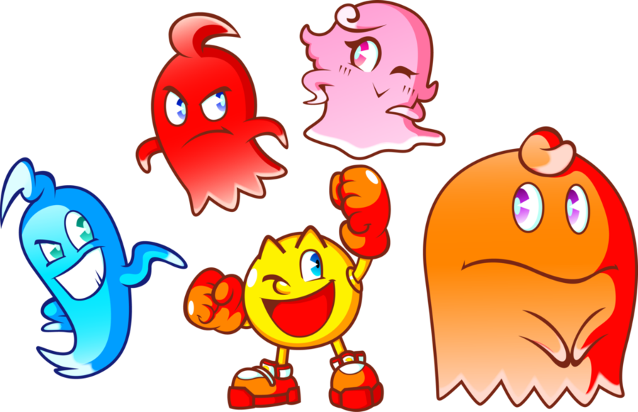 Download Pacman And The Ghostly Adventures Fan Art - Pac Man Cartoon Ghost (900x581)