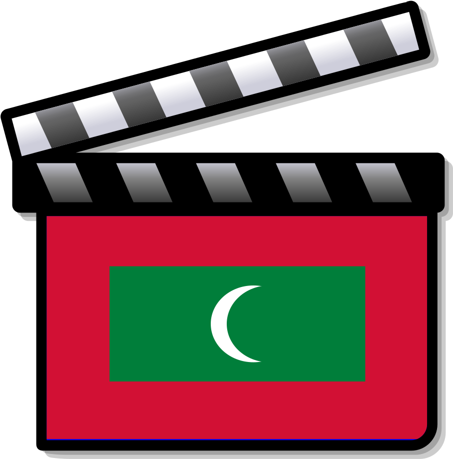 File - Clapperboard Maldives - Svg - One Act Play Logo (1024x1024)