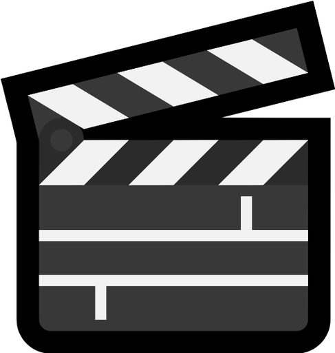 N/a - Clapperboard Emoji (512x512)