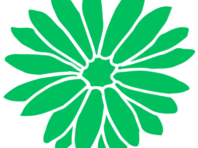 Dahlia Clipart 9 Flower - Clip Art Of Dahlia Flower (640x480)