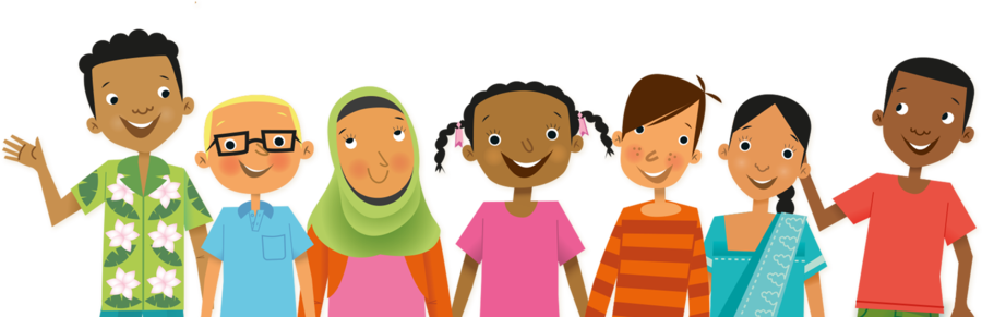 Population Cartoon Png Clipart Youth Clip Art - Young Leaders Cartoon (900x291)