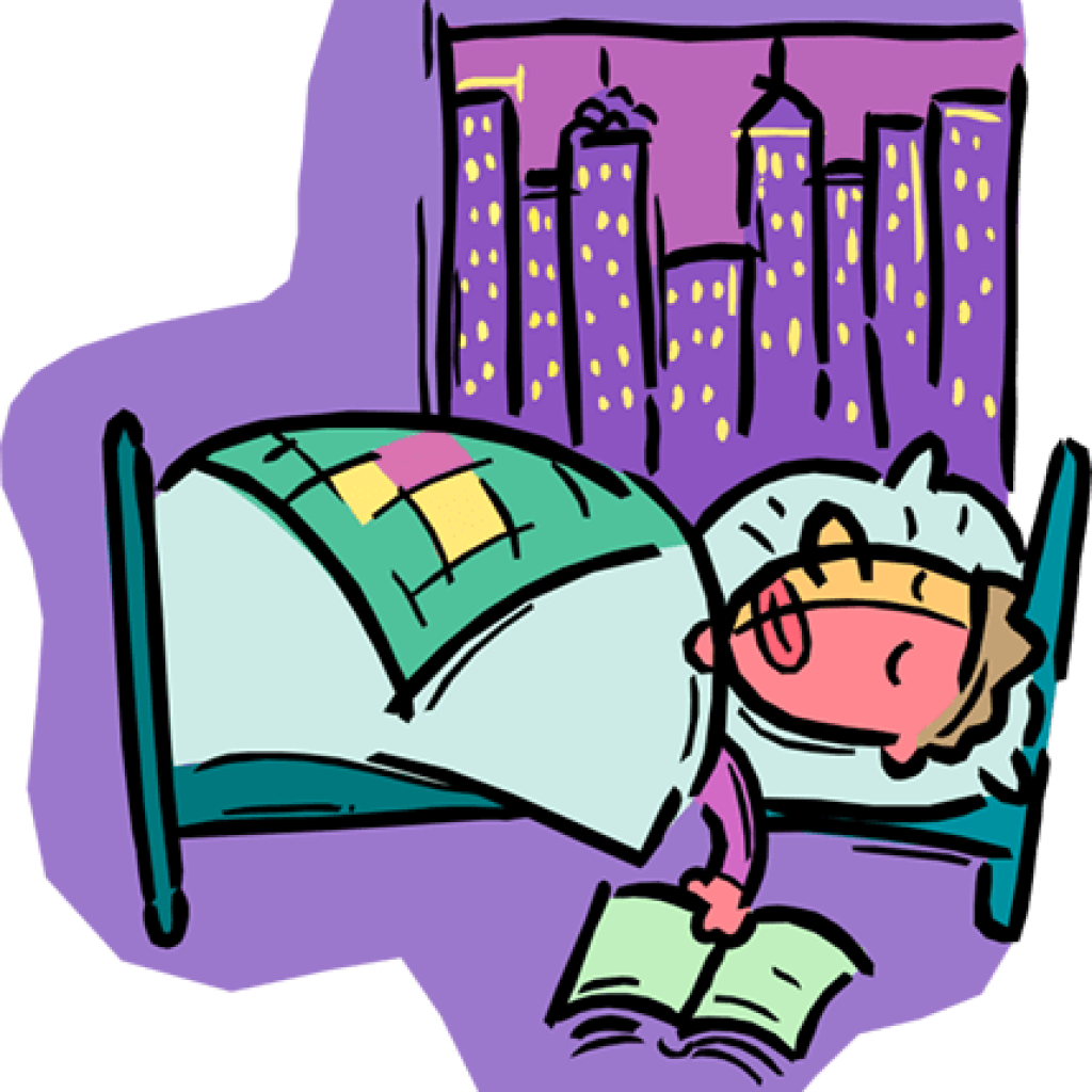 Person Sleeping Clipart Person Sleeping In Bed Royalty - Person Sleeping In Bed (1024x1024)
