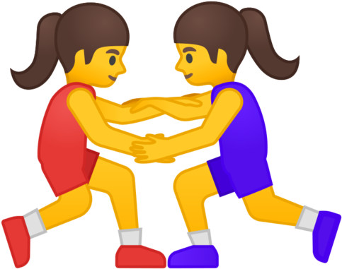 Google - Wrestling Emoji (512x512)