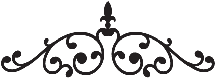 More Free Leaf Scroll Png Images - Style And Apply Train Station Wall Clock Wall Decal; (451x451)