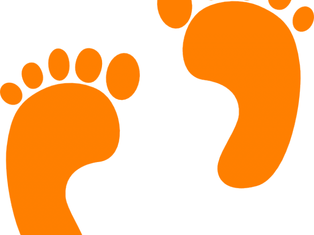 Baby Foot X Carwad Net Share - Foot Prints Clipart (640x480)