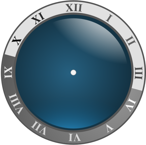 Clock Hands Clip Art N2 - Clock Clip Art (588x597)