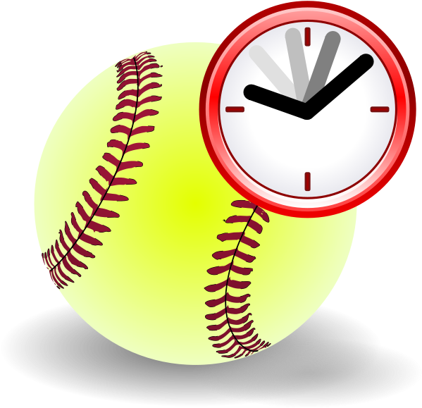 Softball Current Event - Customize Softball Round Car Magnet (600x600)