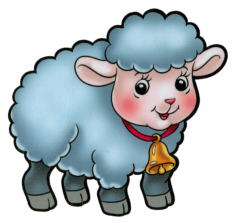 Lamb / Sheep Clip Art - Ovejita De Granja En Dibujo Animado (800x759)