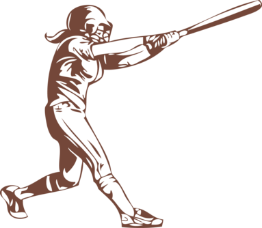 Montana Clipart Bat - Miss Softball Complex Bartow (383x334)