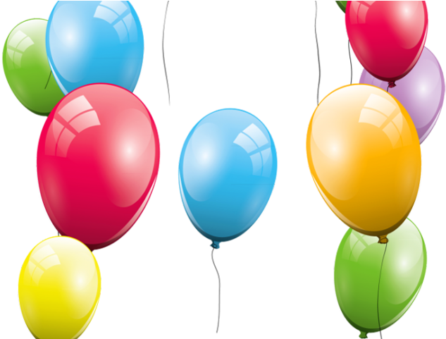 Balloon Clipart Happy Birthday - Birthday Clipart Transparent Background (640x480)